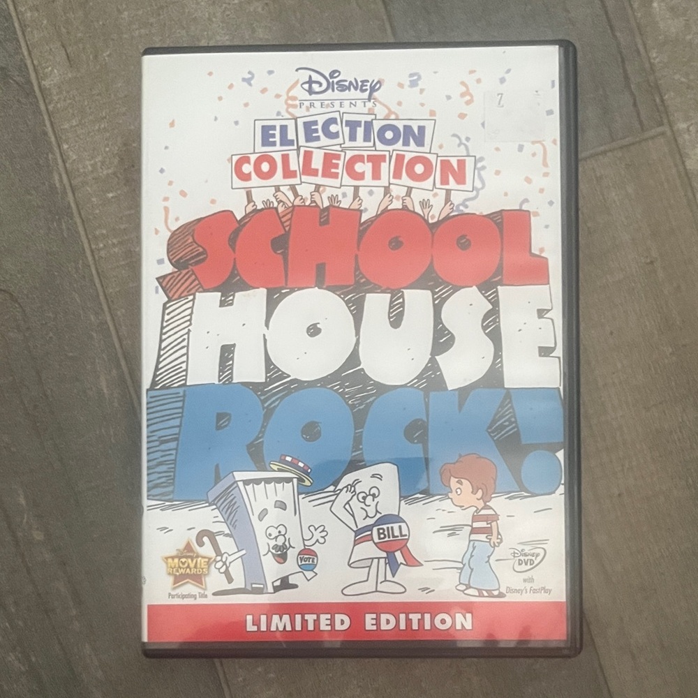 Disney Schoolhouse Rock Election Collection DVD - Red, Blue, White